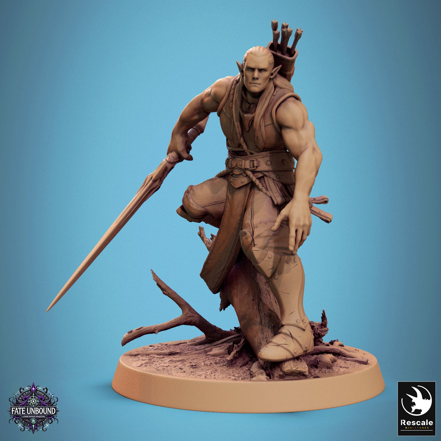Moon Elf Sentinel – Sword