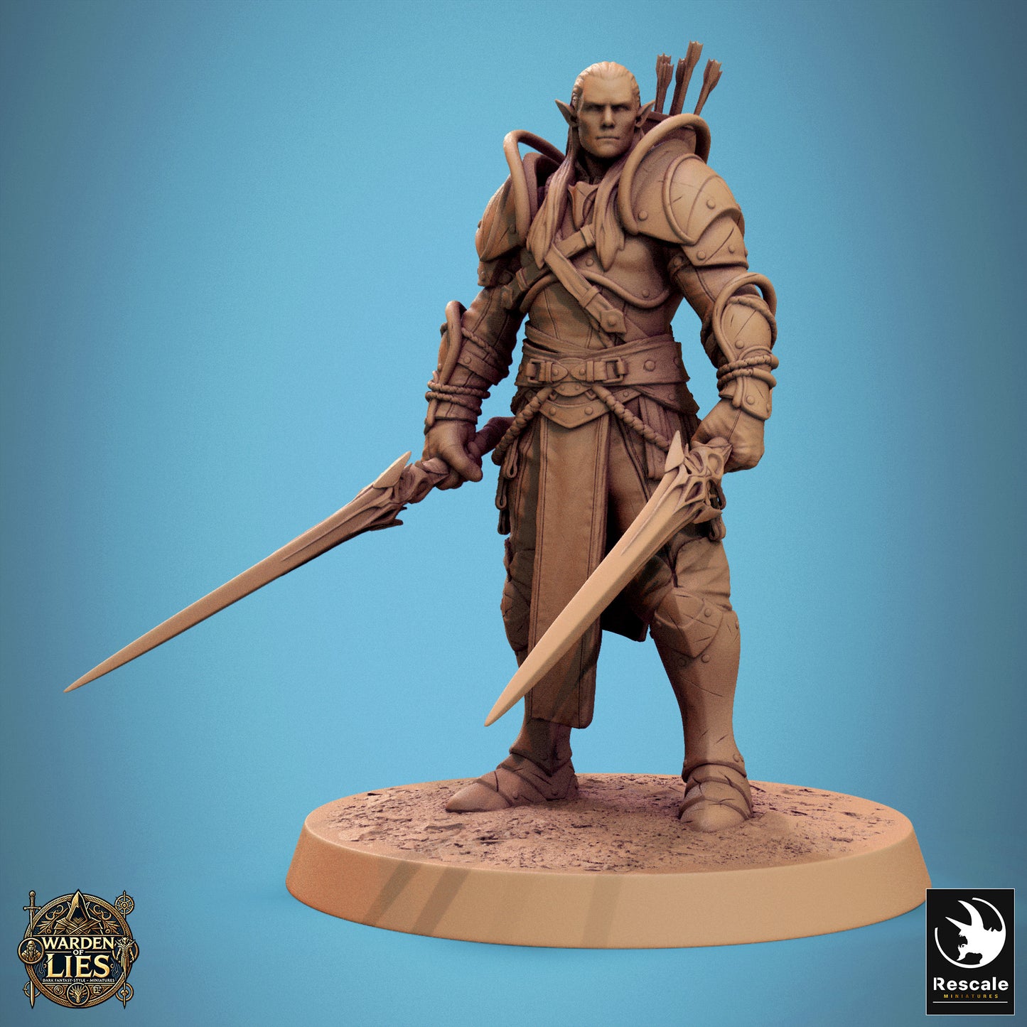 Moon Elf Sentinel – Dual Sword