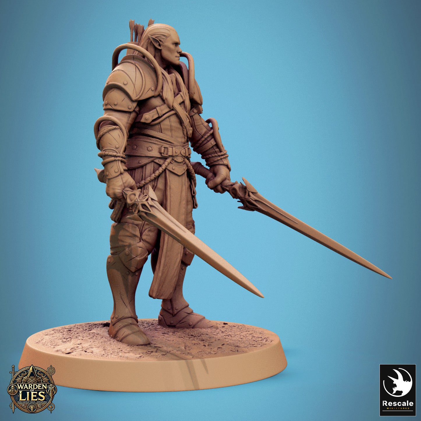 Moon Elf Sentinel – Dual Sword