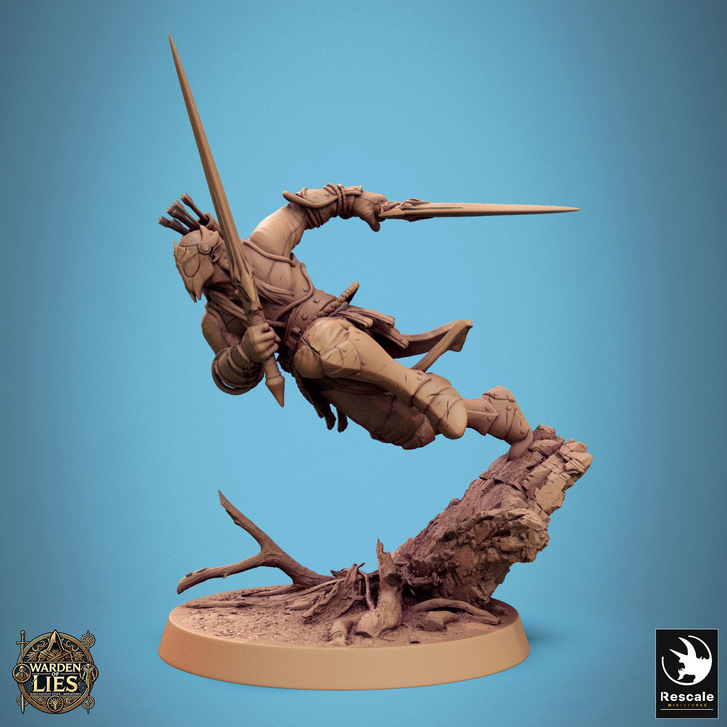 Moon Elf Sentinel – Dual Sword