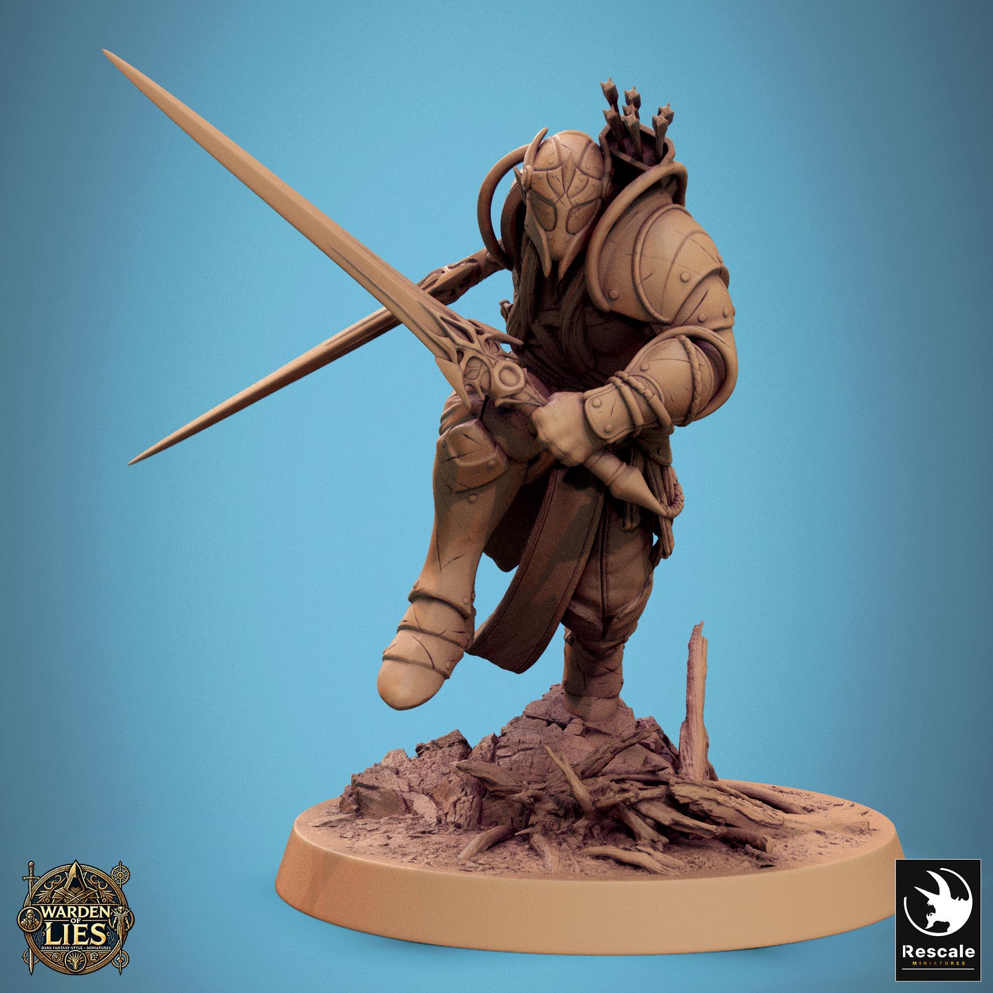 Moon Elf Sentinel – Dual Sword