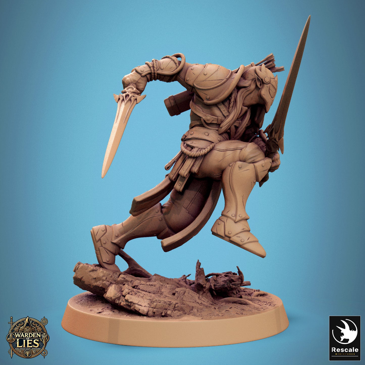 Moon Elf Sentinel – Dual Sword
