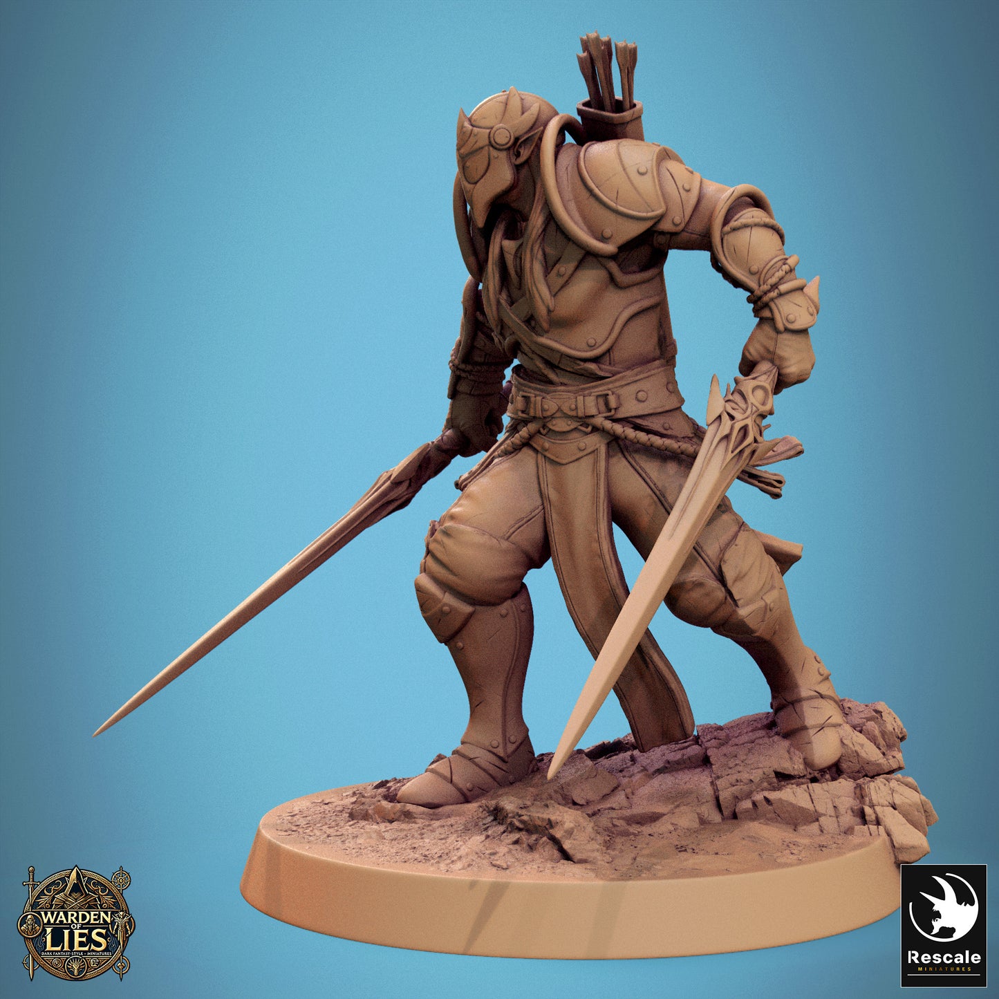 Moon Elf Sentinel – Dual Sword