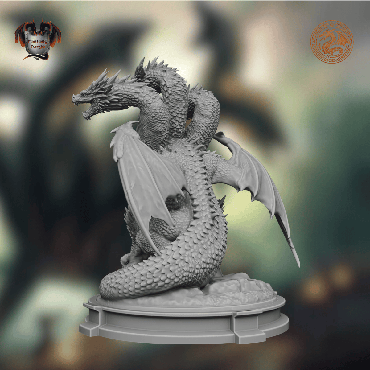 Balaurul - Romanian Folklore Creature // DND Miniature