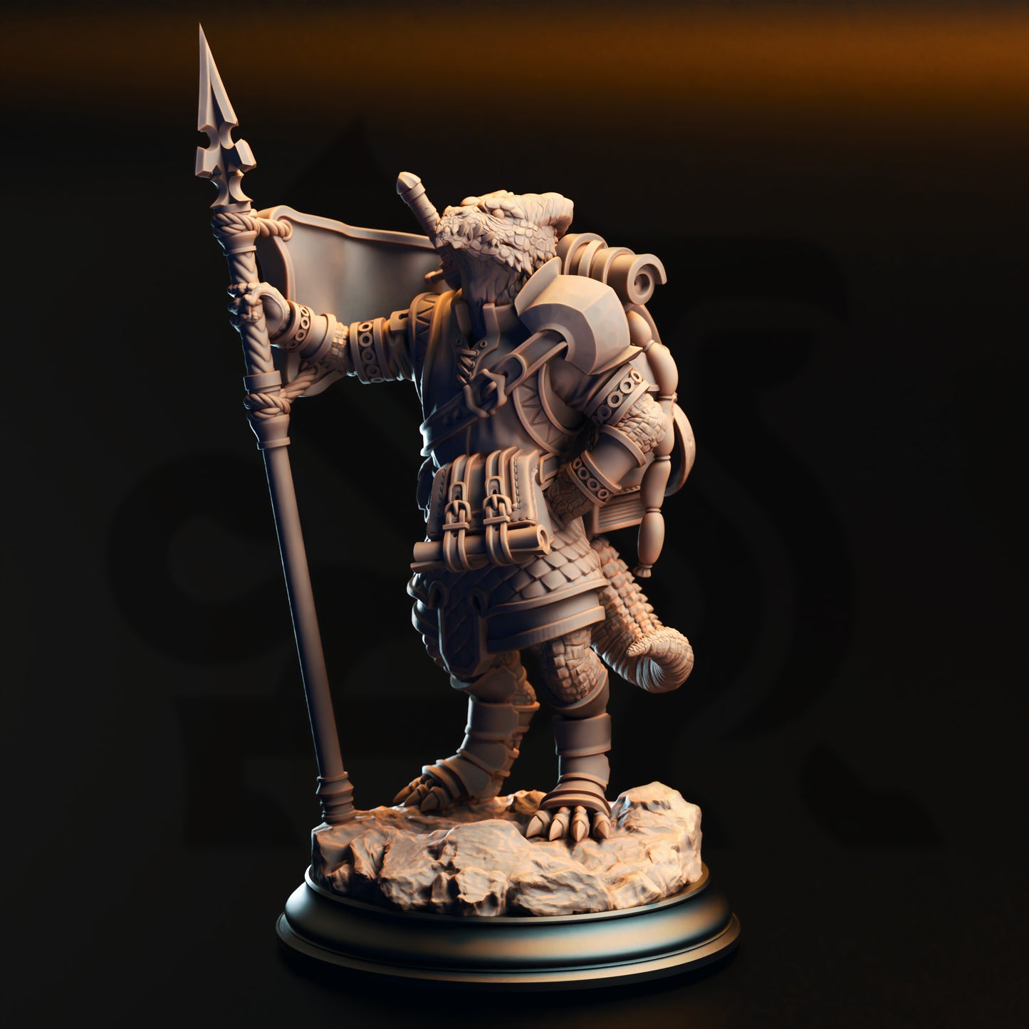 Archemen the Stouthhearted - Silver Kobold Squire