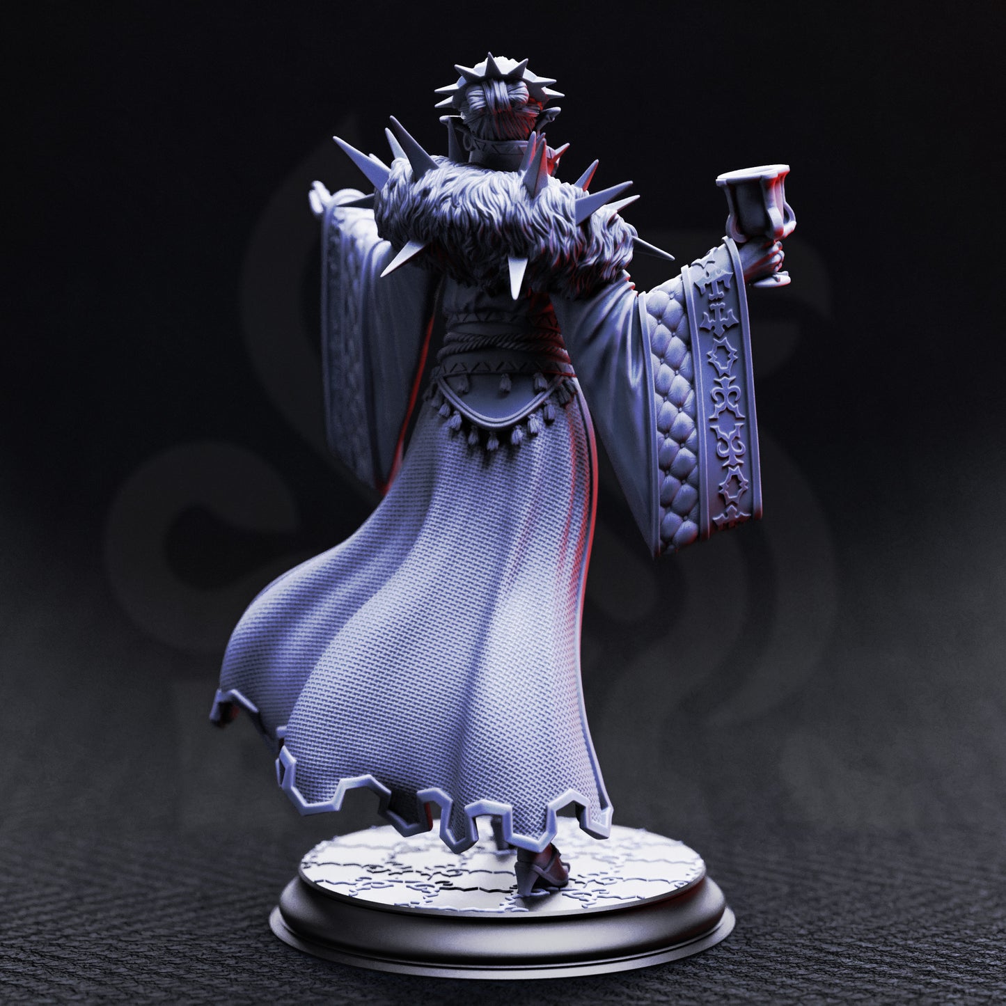 Baroness Noctra de Blanc - Vampire Lady - Miniature
