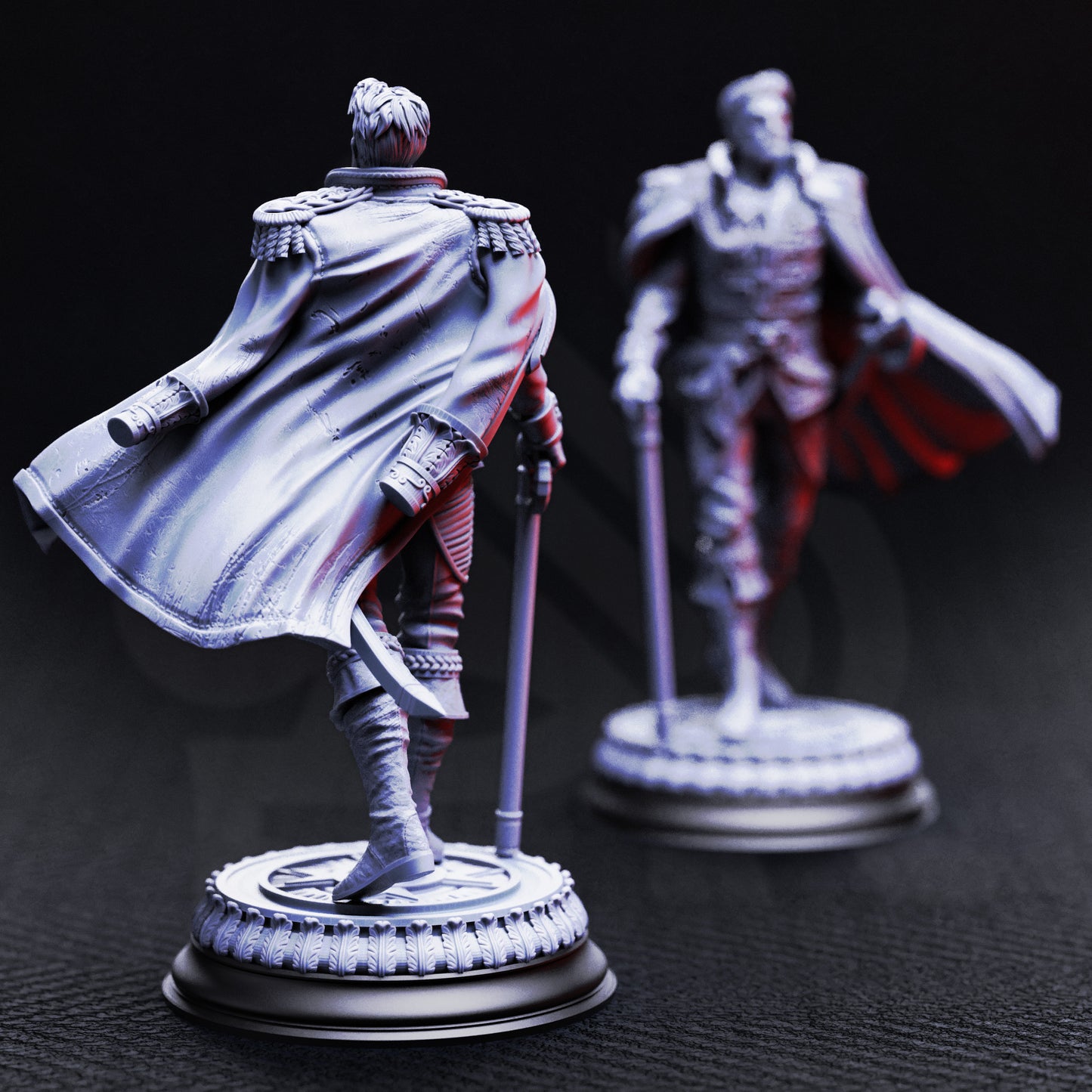 Benoit Blood-Eyes - Vampire Noble - Miniature