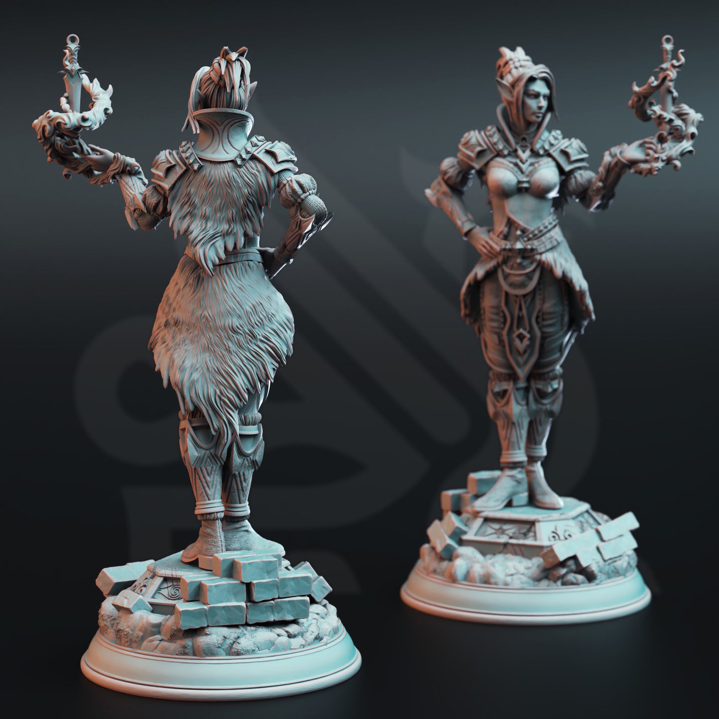 Half-Elf Psionic Sorcerer - Calanar | FantasyForge
