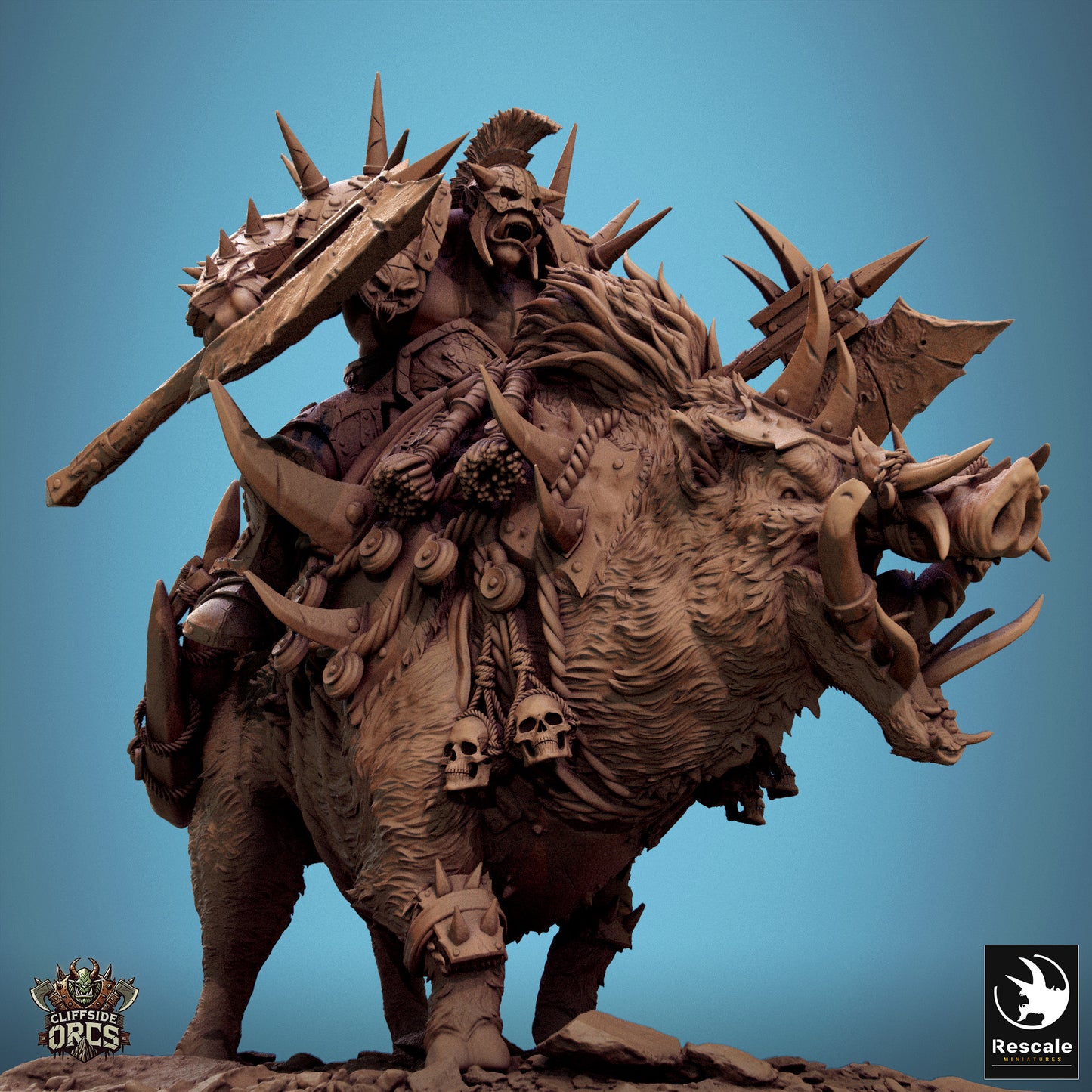 Orcs mounted on Boar