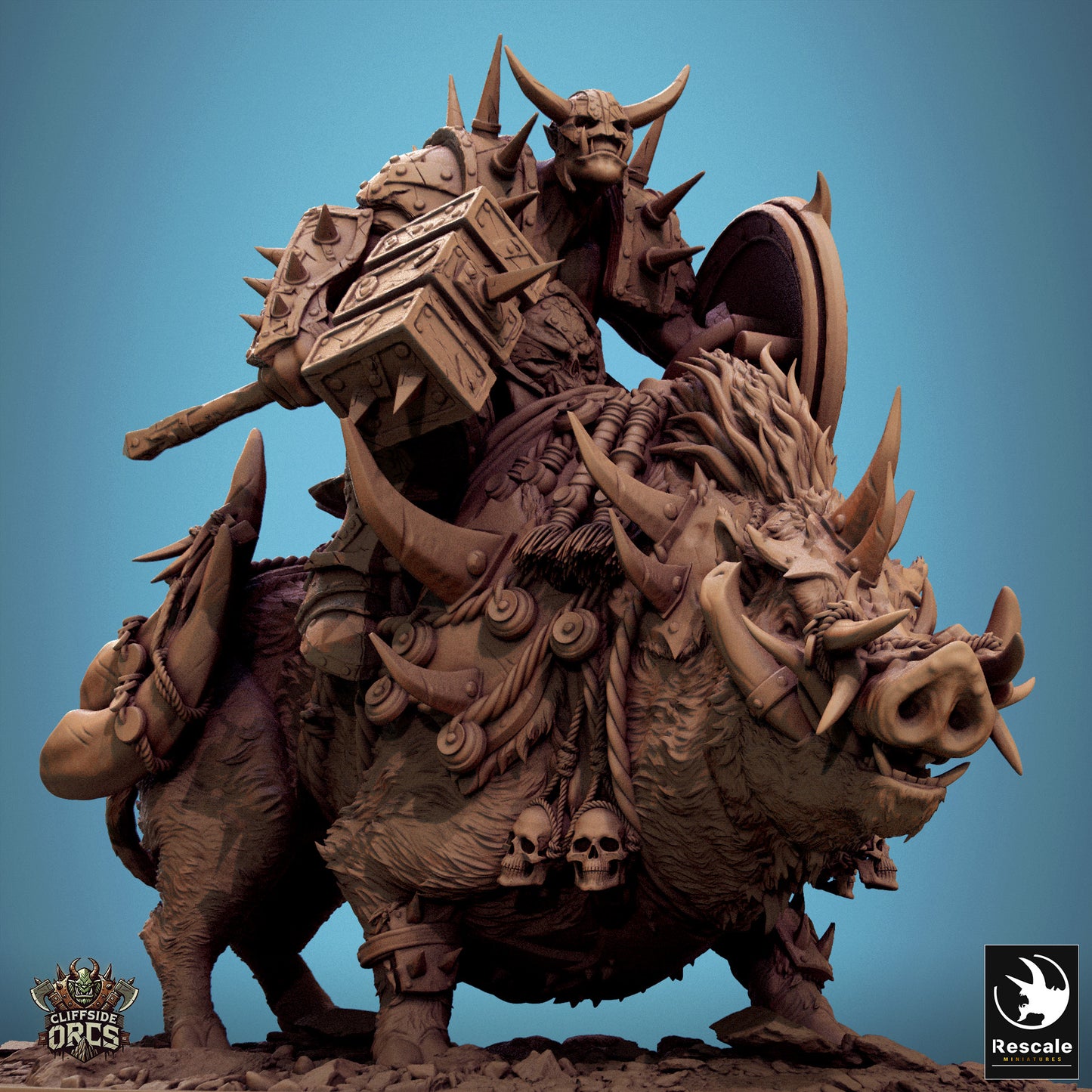 Orcs mounted on Boar
