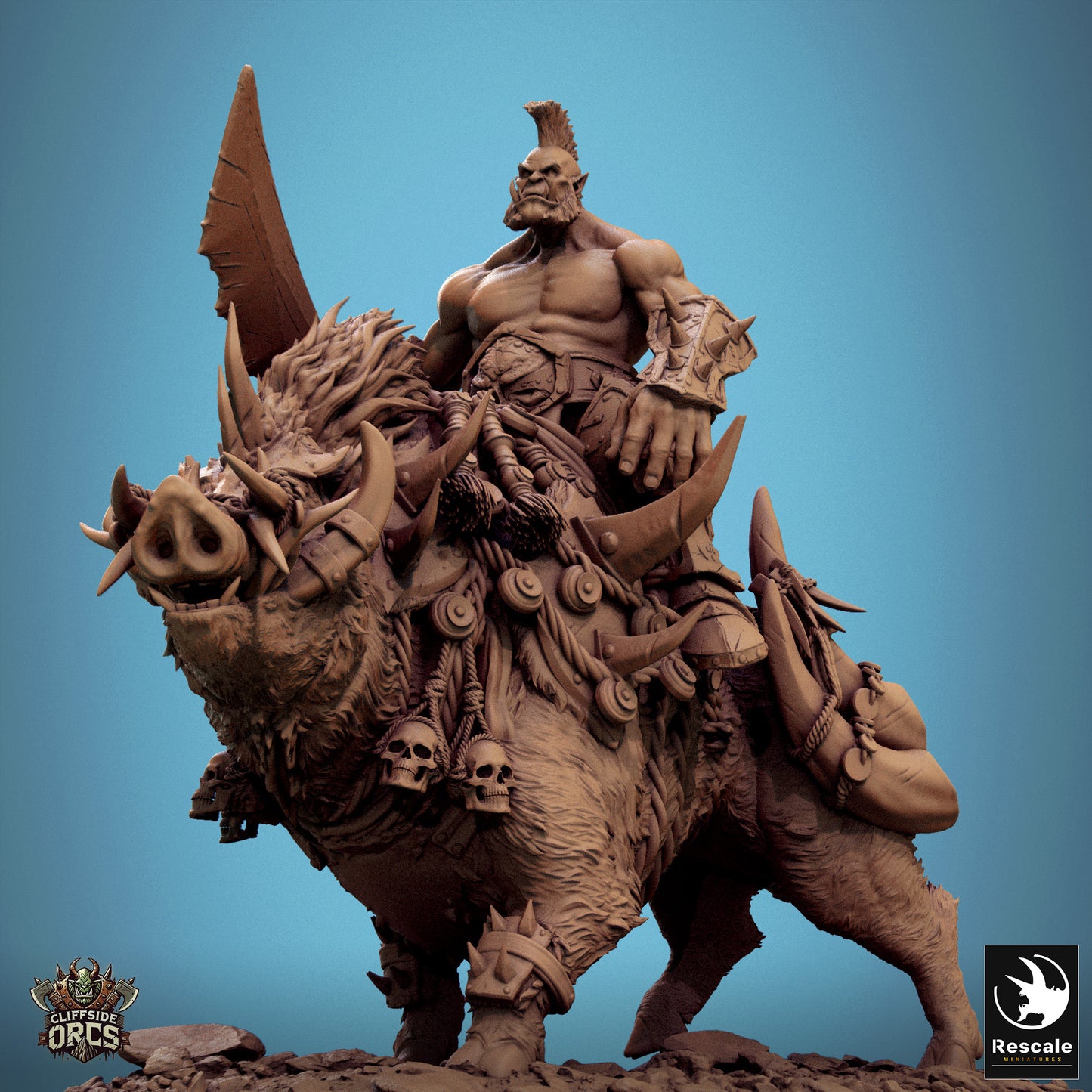 Orcs mounted on Boar