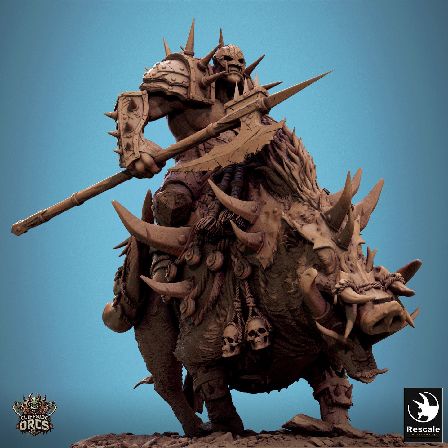 Orcs mounted on Boar