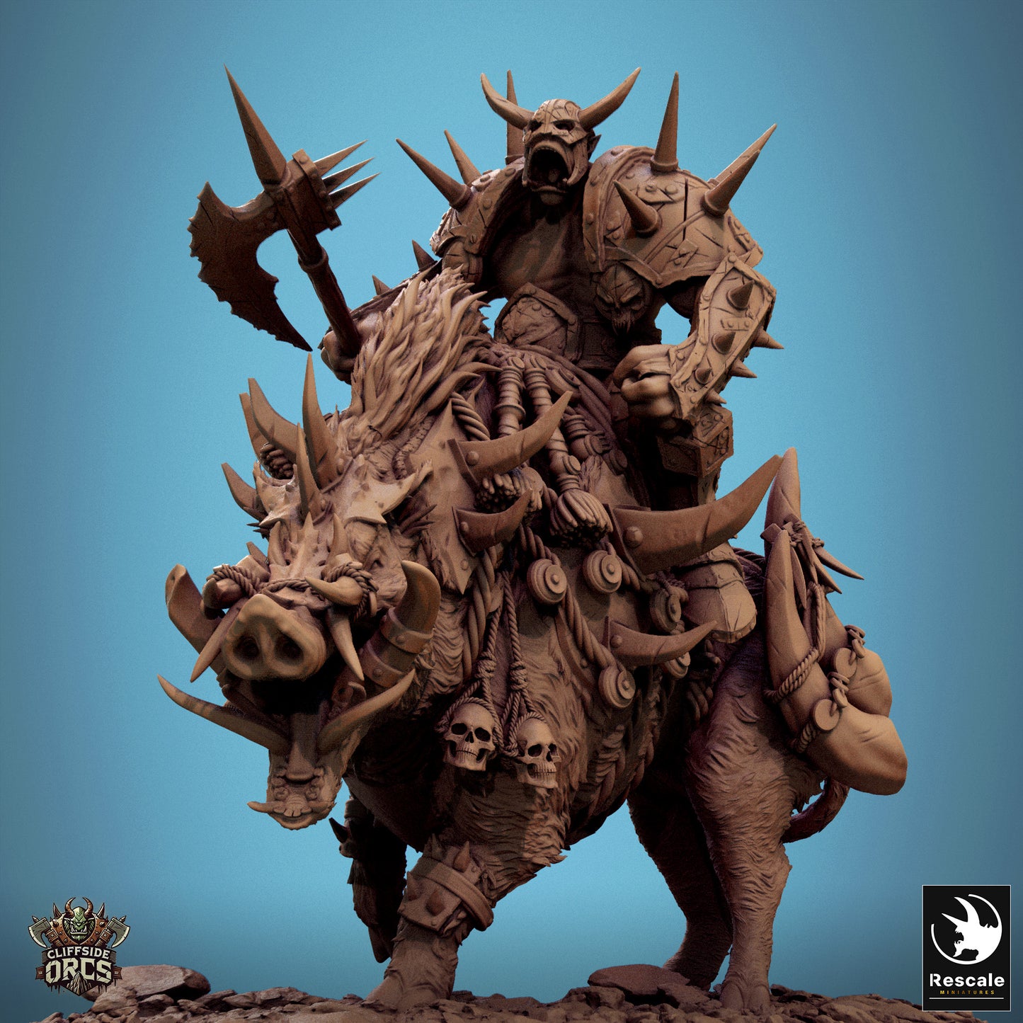 Orcs mounted on Boar