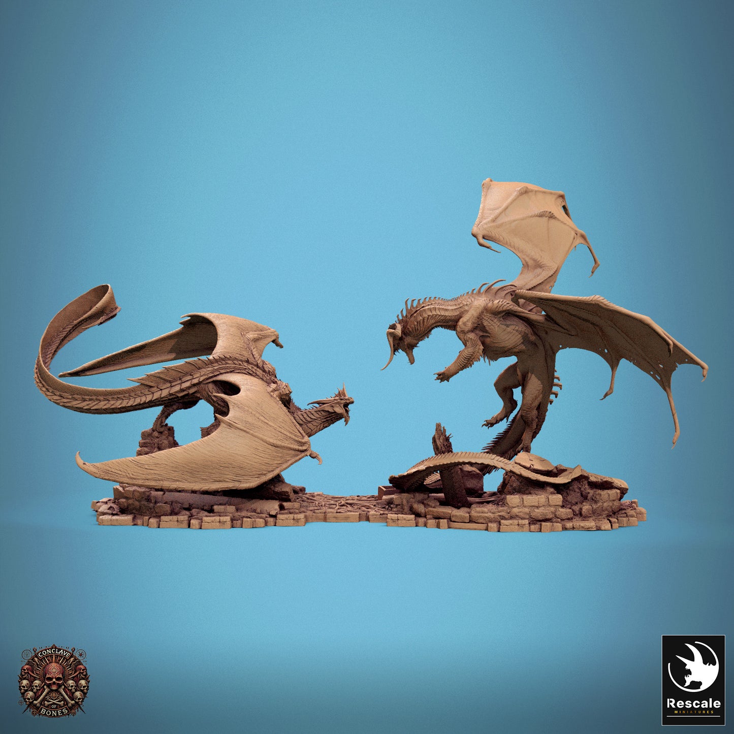 Dragon Duel - Diorama