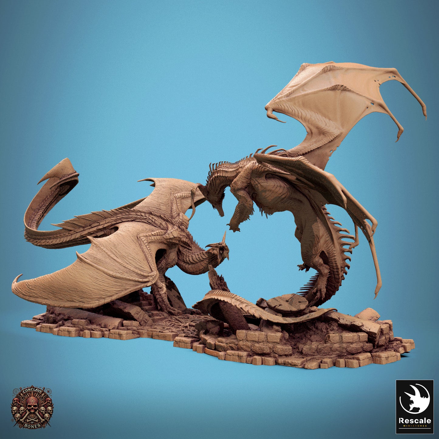 Dragon Duel - Diorama