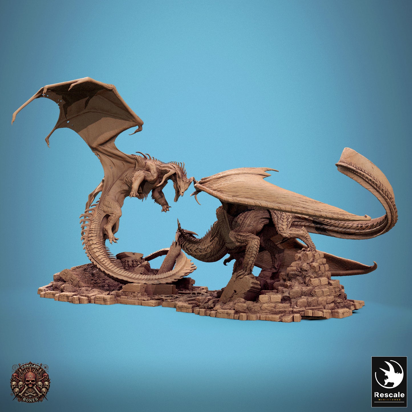 Dragon Duel - Diorama