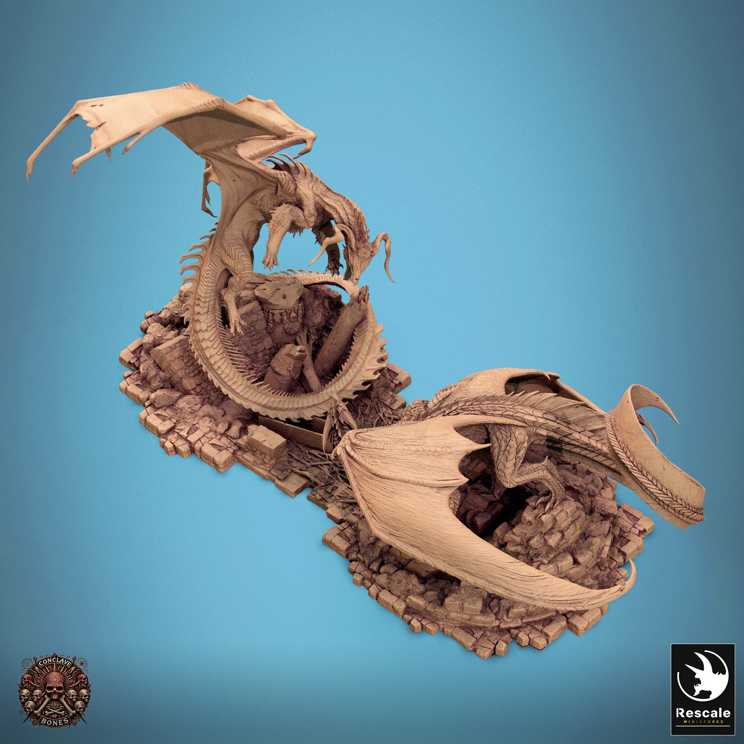 Dragon Duel - Diorama