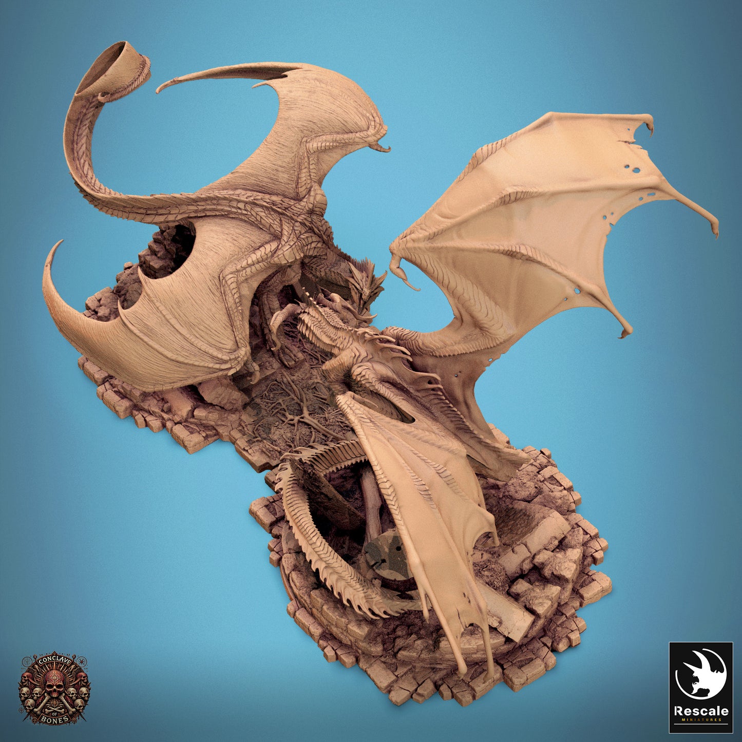 Dragon Duel - Diorama