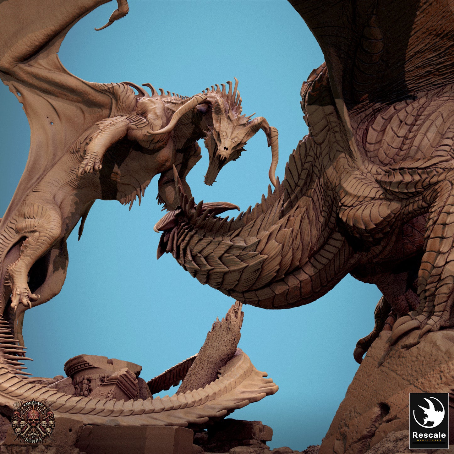 Dragon Duel - Diorama