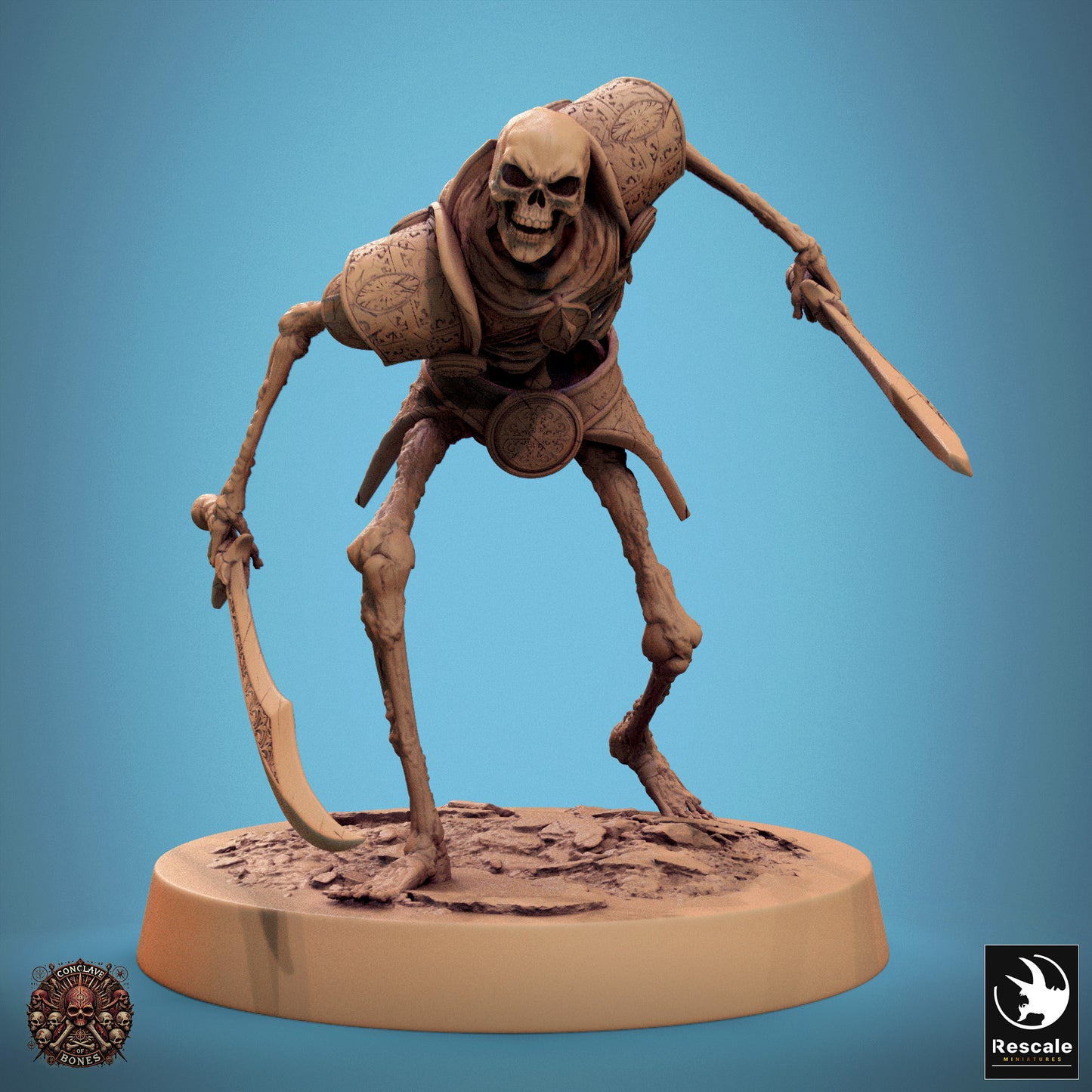 Persian Skeleton Swordsman