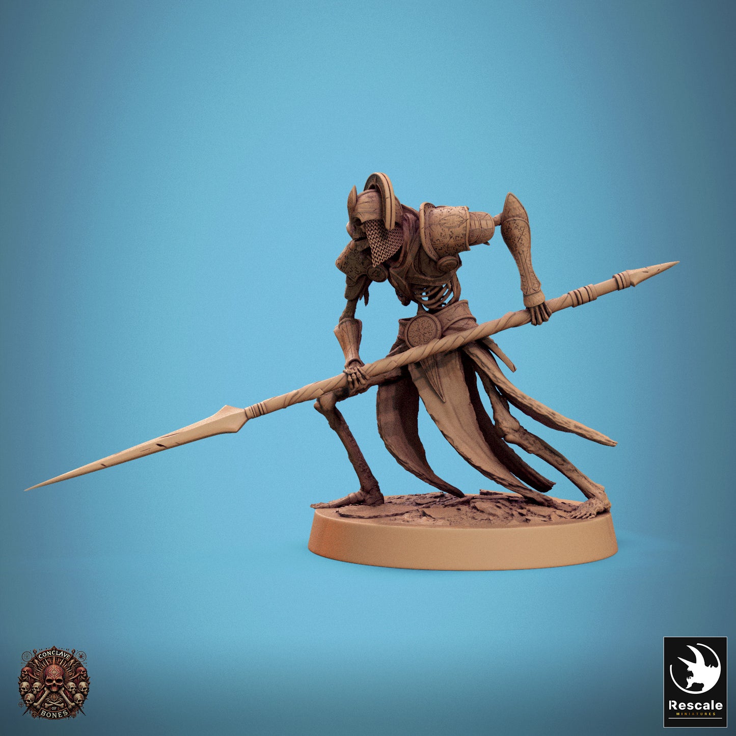 Persian Spearman Skeleton