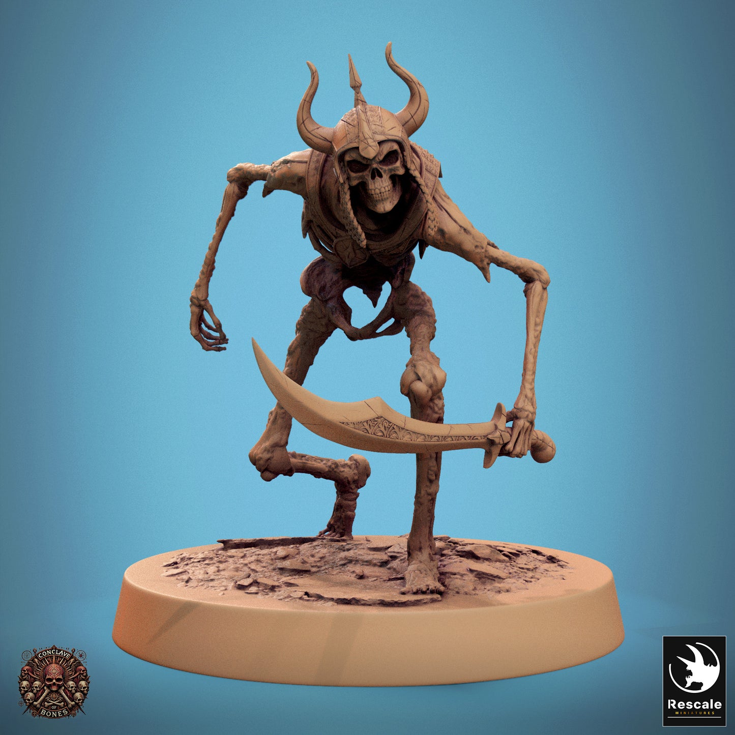 Persian Skeleton Swordsman