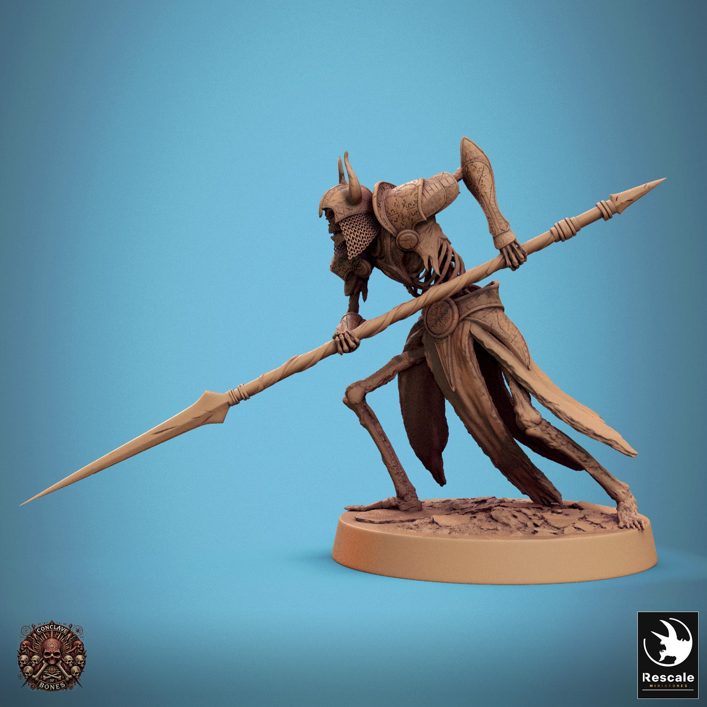 Persian Spearman Skeleton