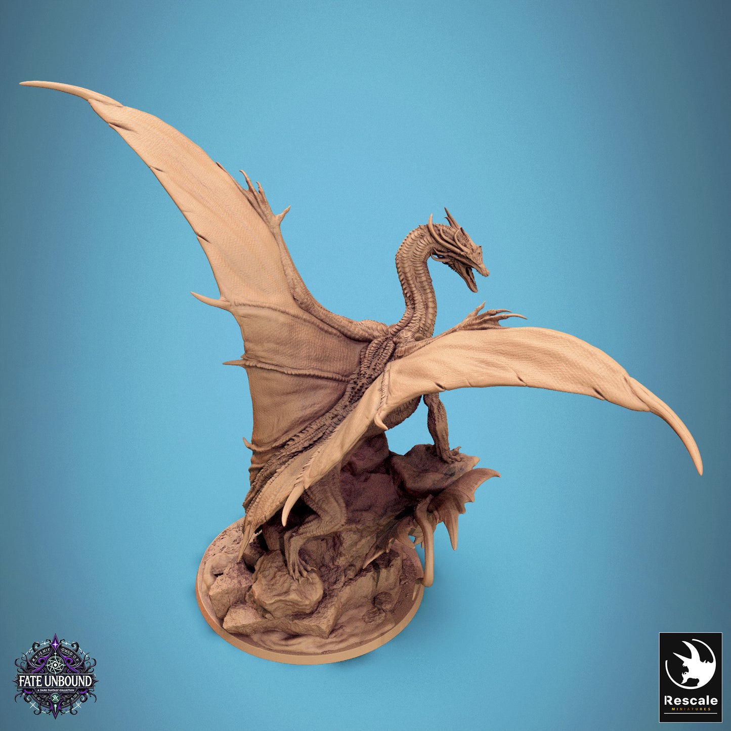 Copper Dragon Figurine - Unique Art Romania | FantasyForge
