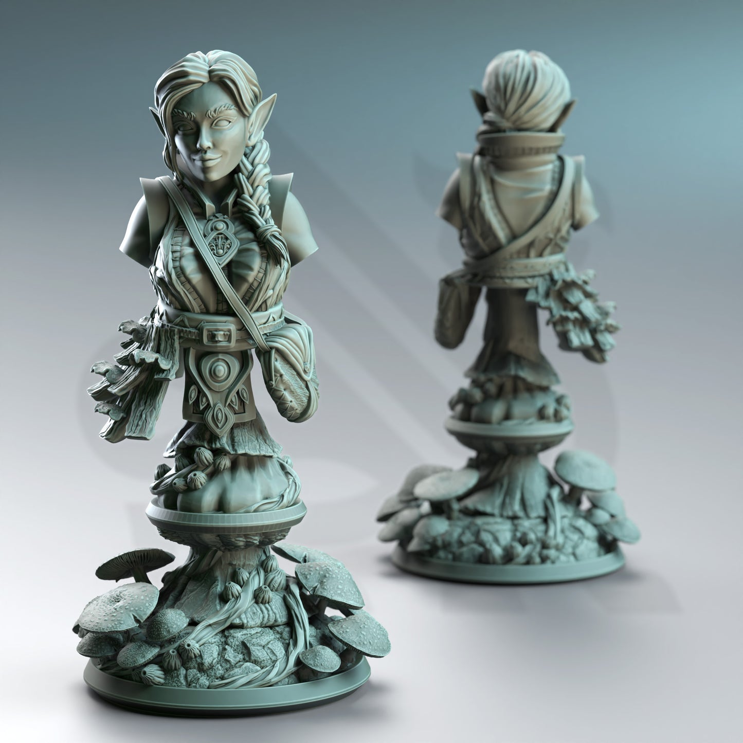 Cordelia the Homestead Hermit – Halfling Druid - BUST
