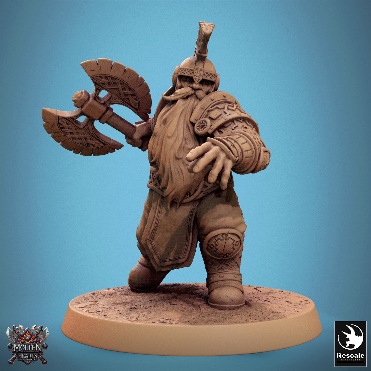 Dwarf Warrior - Axe