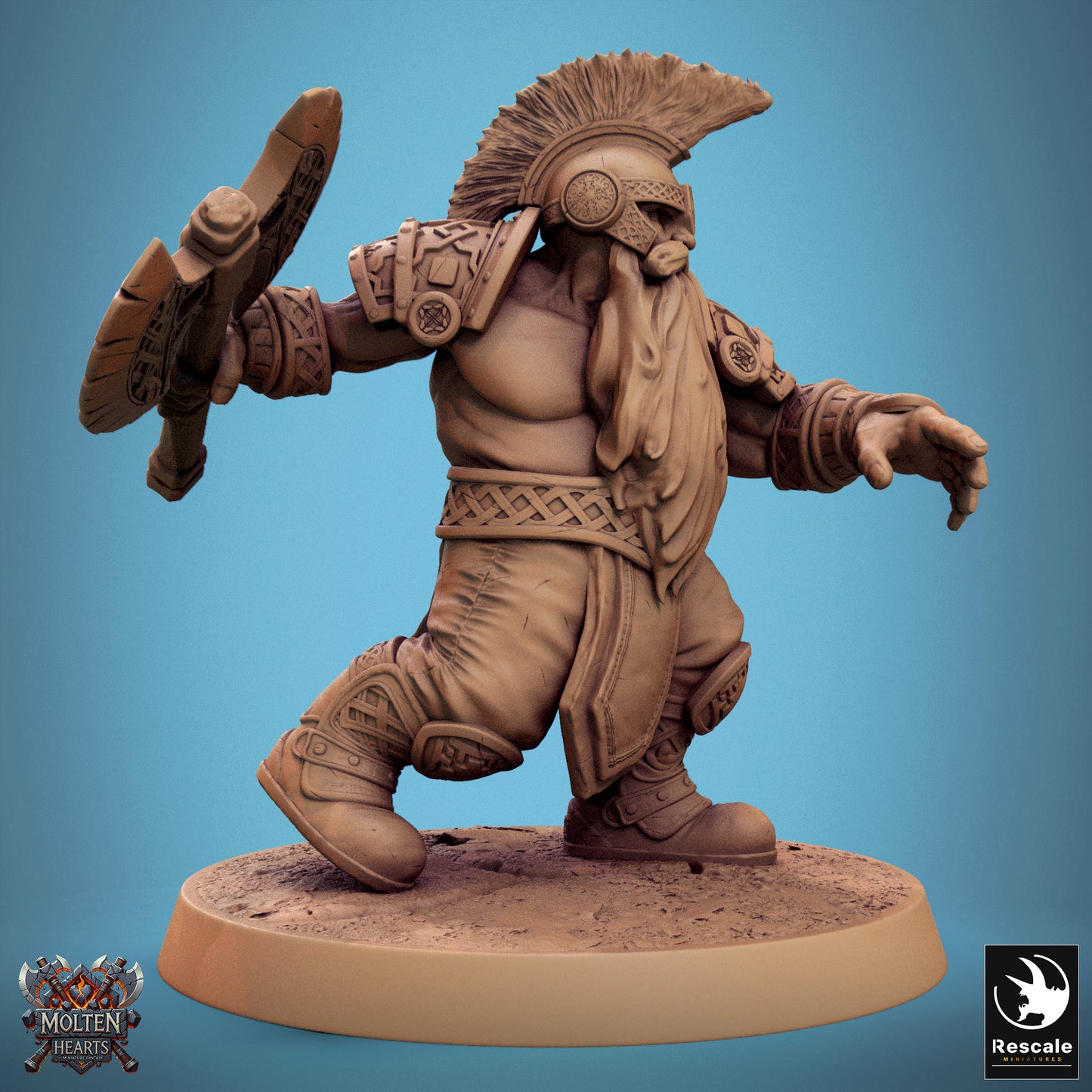 Dwarf Warrior - Axe