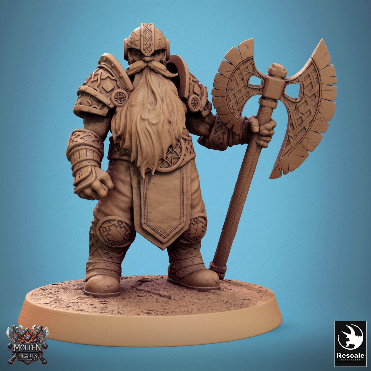 Dwarf Warrior - Big Axe