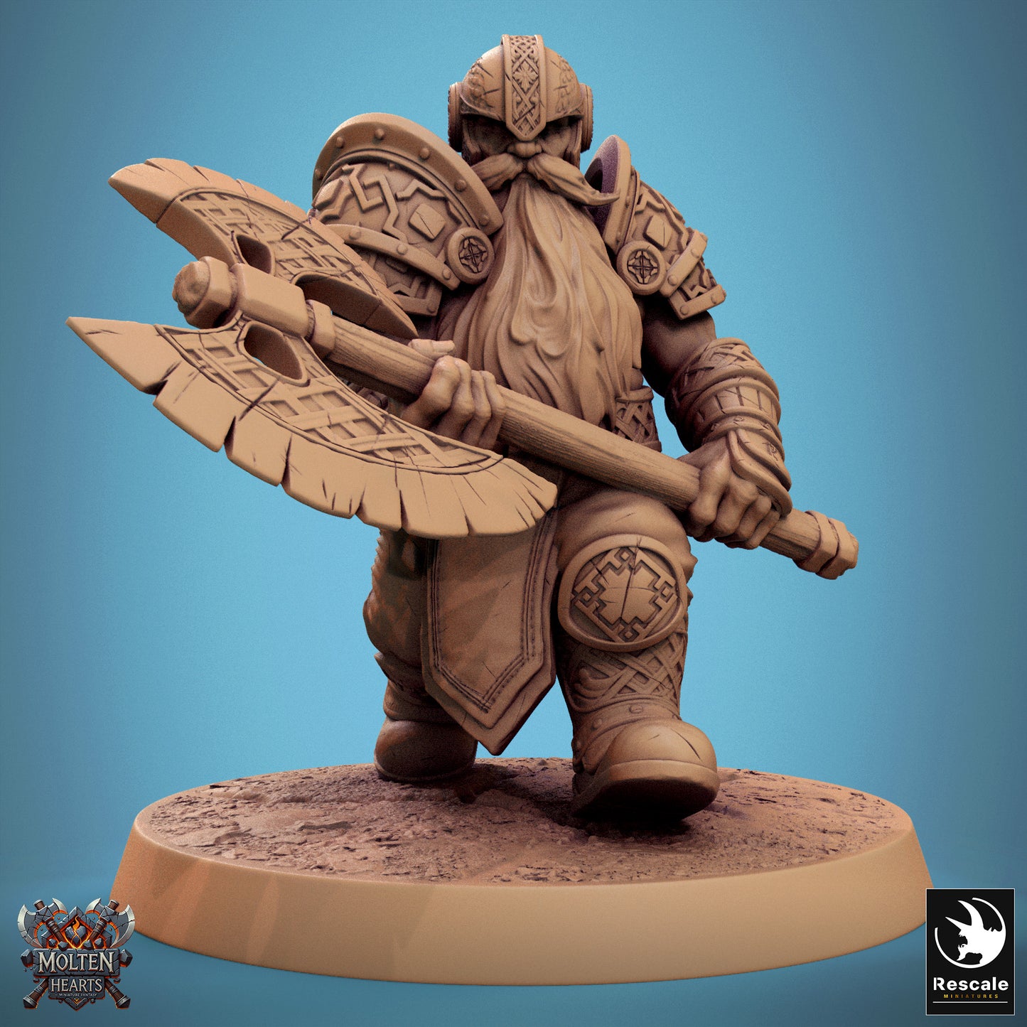 Dwarf Warrior - Big Axe