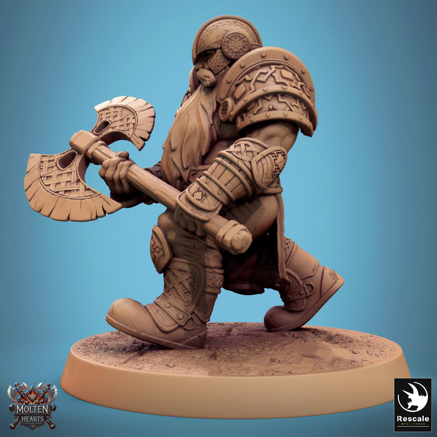 Dwarf Warrior - Big Axe