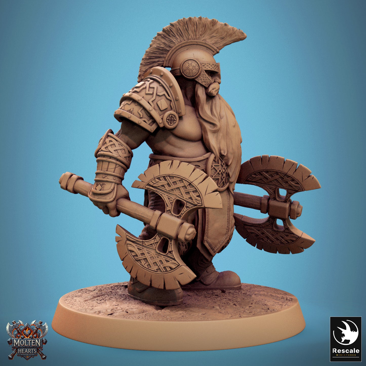 Dwarf Warrior - Dual Axe