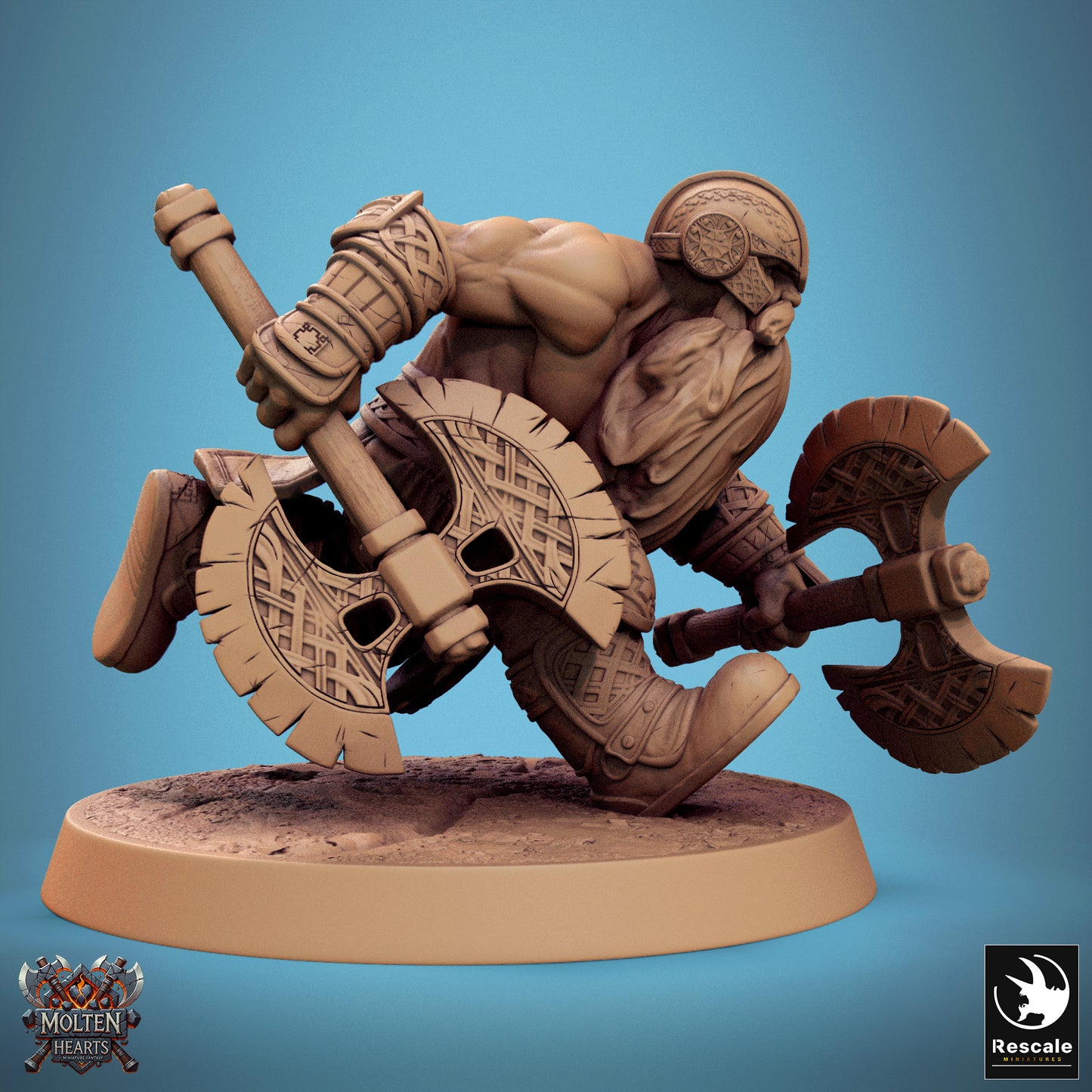 Dwarf Warrior - Dual Axe
