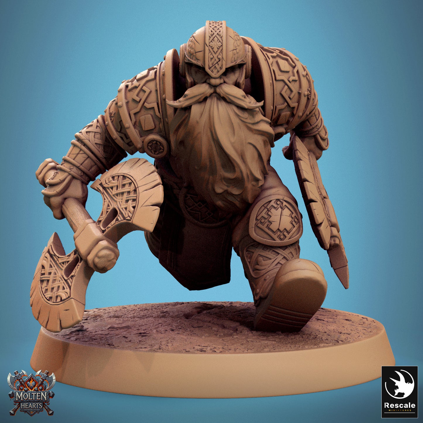 Dwarf Warrior - Dual Axe