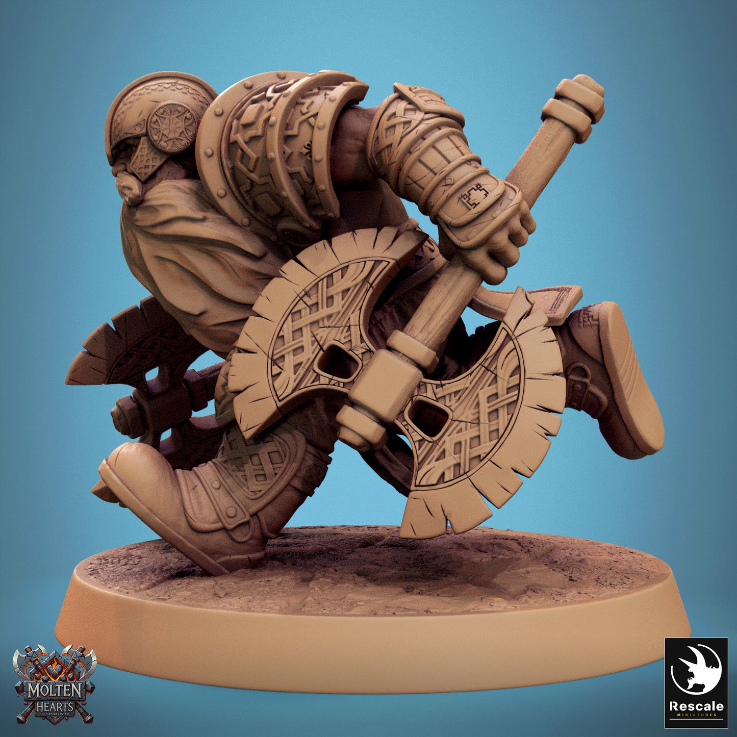 Dwarf Warrior - Dual Axe