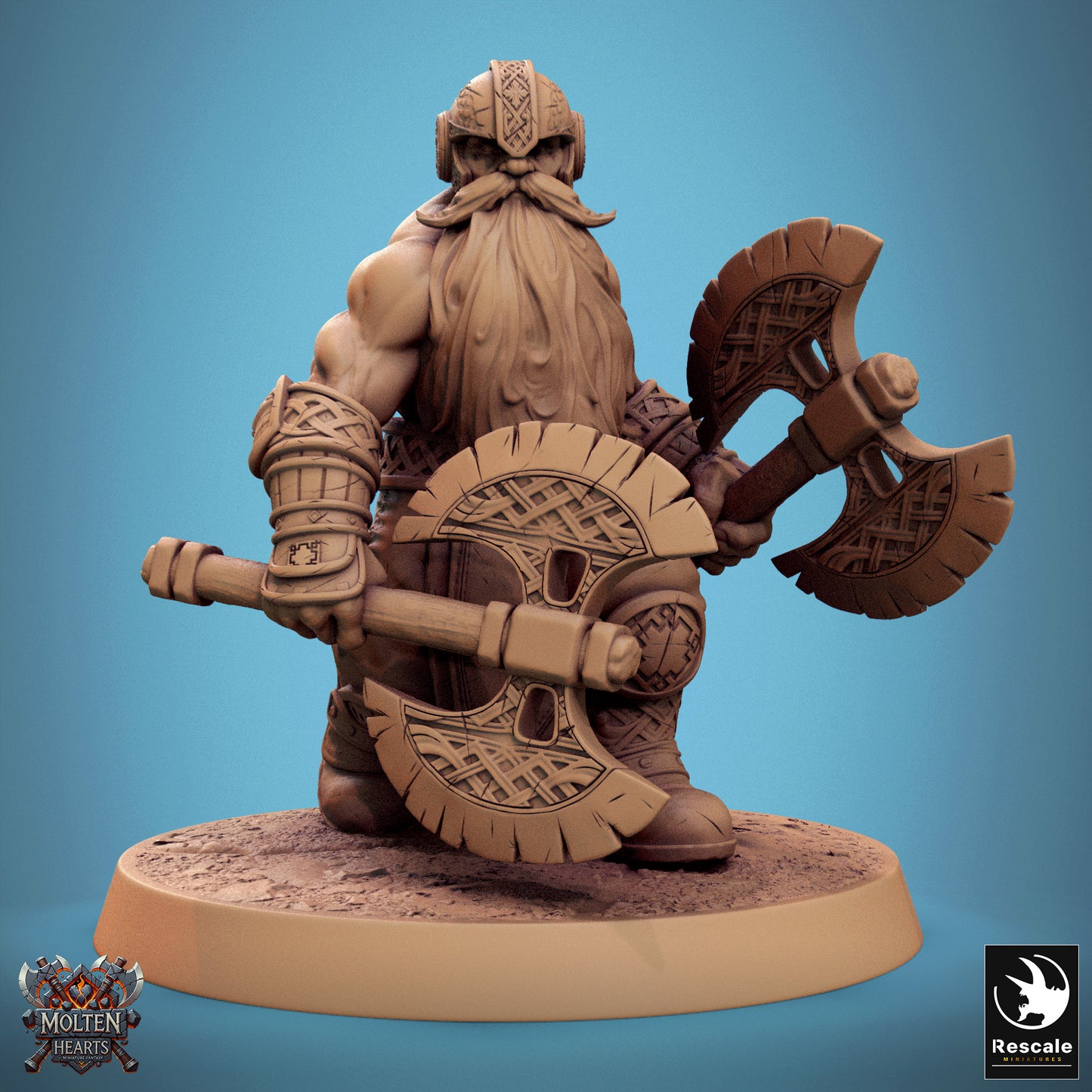 Dwarf Warrior - Dual Axe