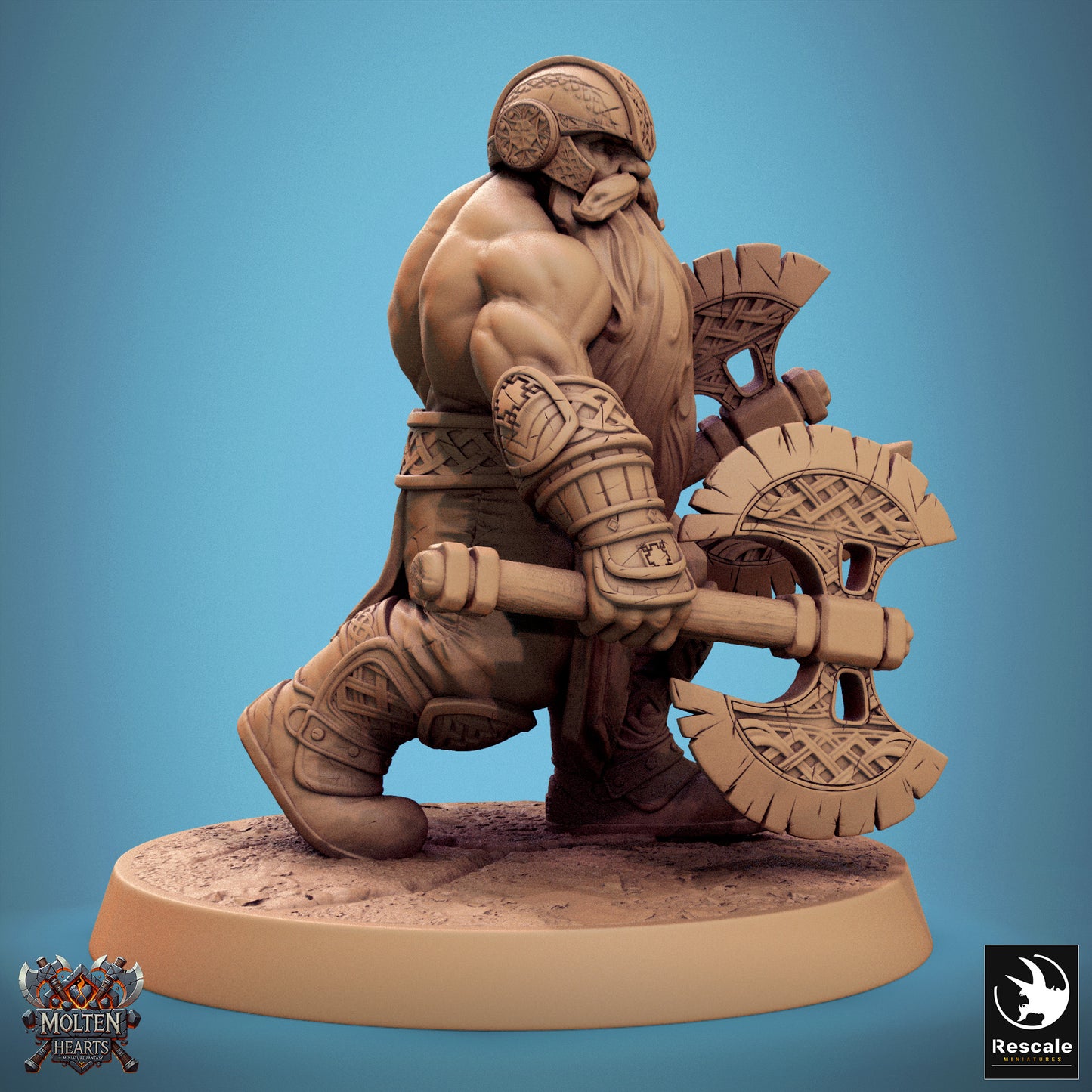 Dwarf Warrior - Dual Axe