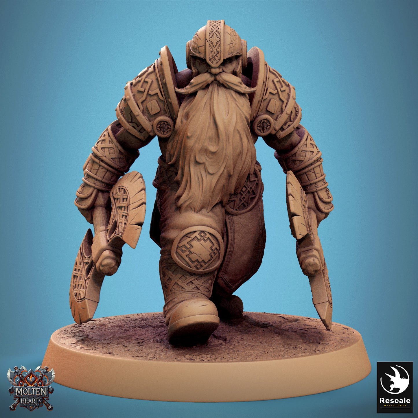 Dwarf Warrior - Dual Axe
