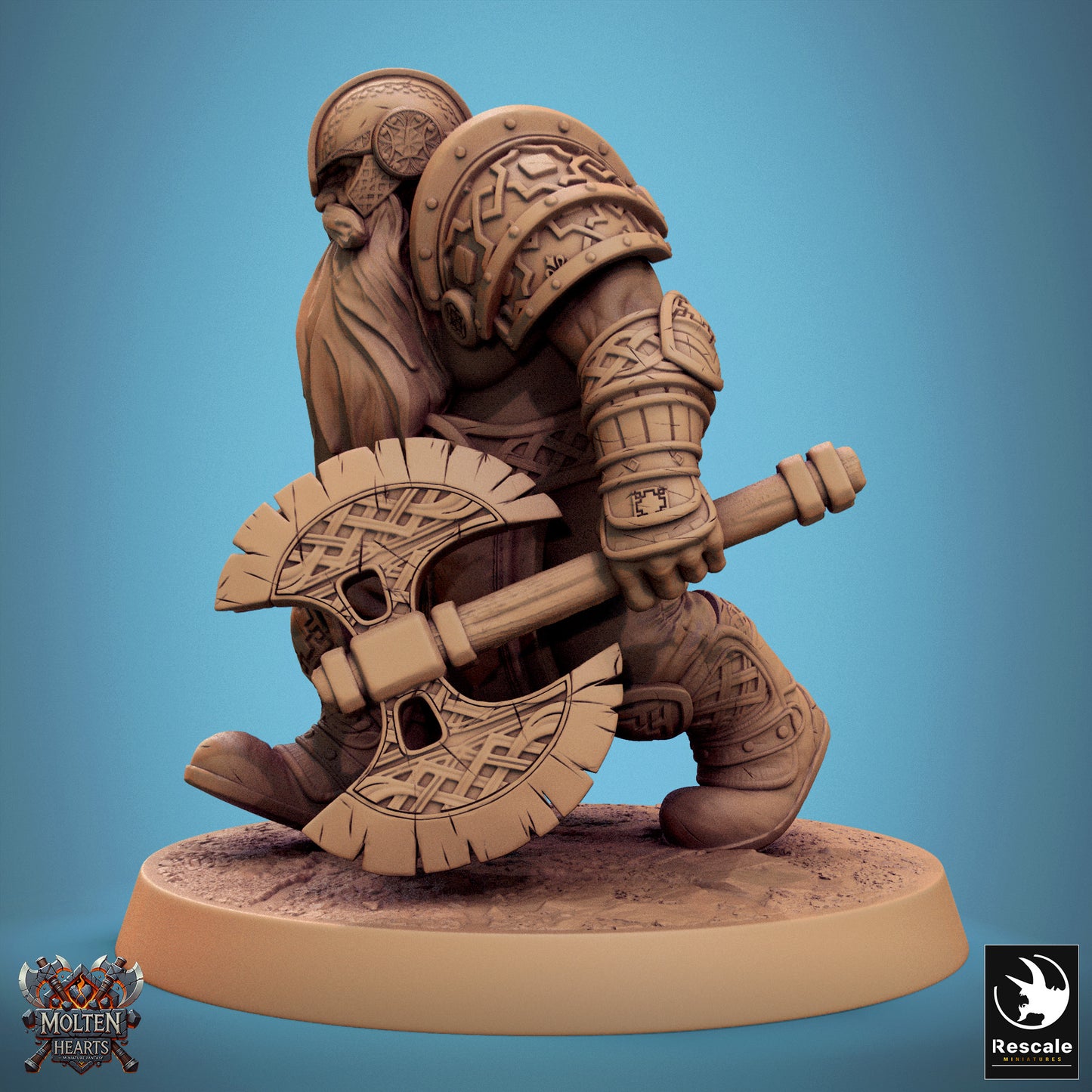 Dwarf Warrior - Dual Axe