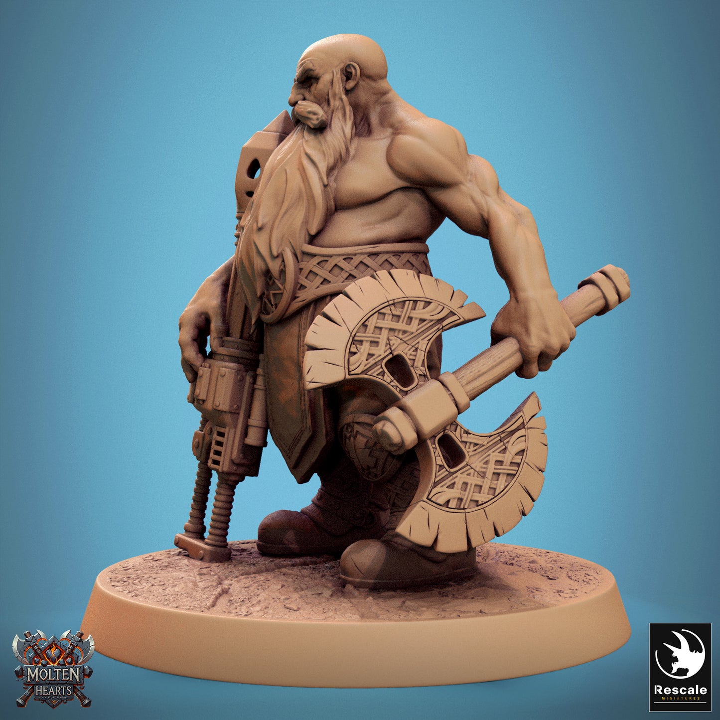 Dwarf Warrior - Flamethrower