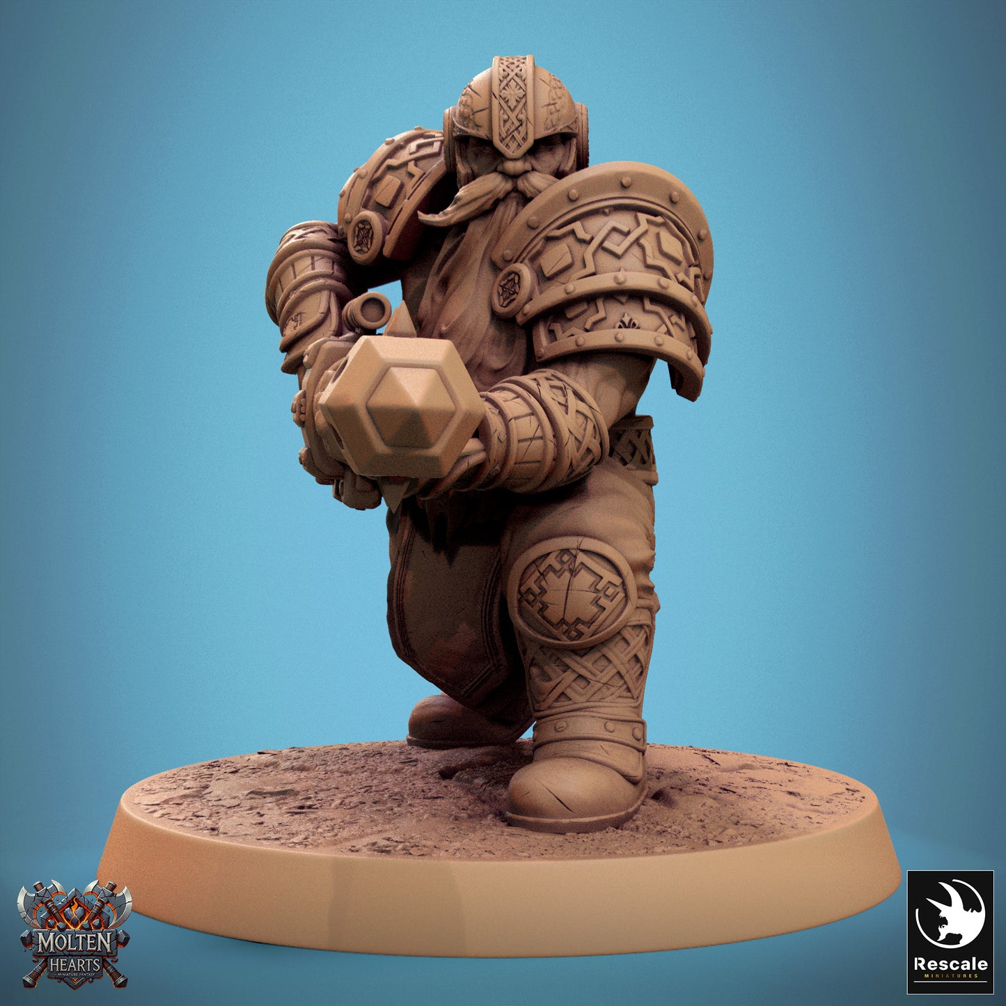 Dwarf Warrior - Flamethrower