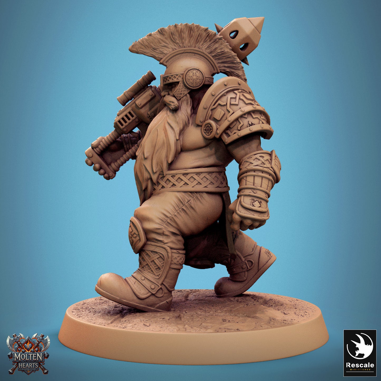 Dwarf Warrior - Flamethrower