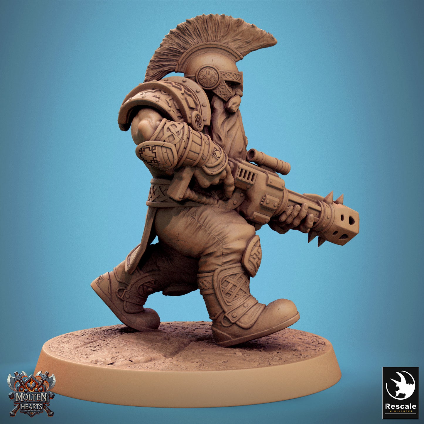 Dwarf Warrior - Flamethrower