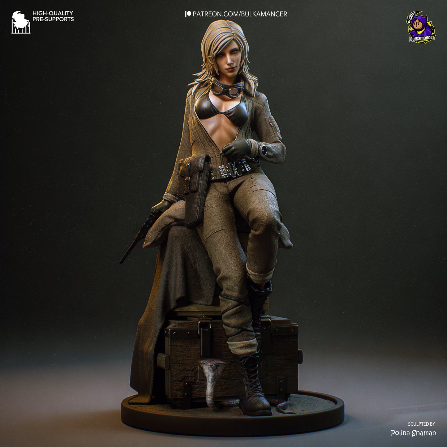 EVA (Metal Gear Solid Delta) - Figurine