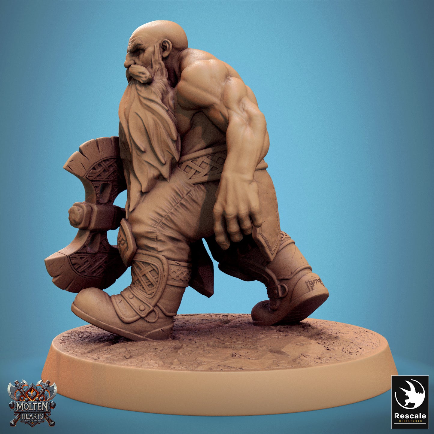Dwarf Warrior - Axe
