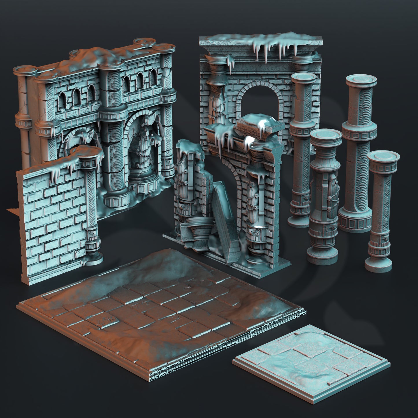 Halls of Khandara - Fantasy Art | FantasyForge Romania