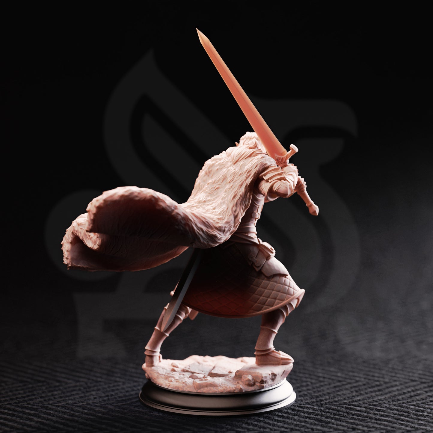 Harias of the Borderlands - Elven Fighter // D&D Miniature